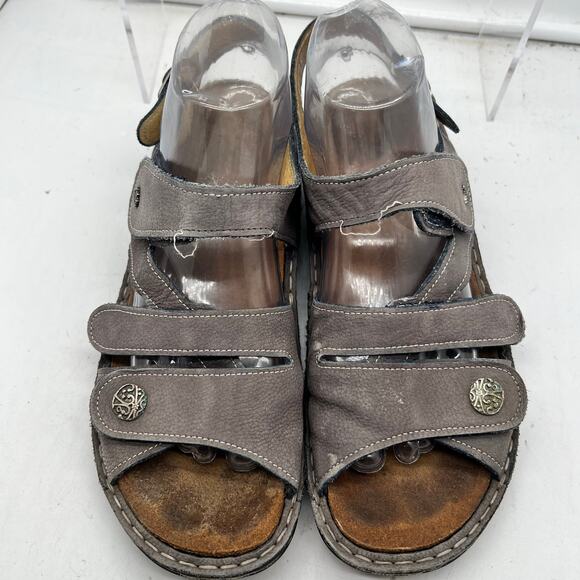 Finn Comfort Sandals Womens 40 US 9.5 Gomera Slingback Shoes Leather Strappy - Picture 3 of 9